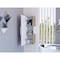 Tuhome Vanguard Medicine Cabinet, Three Shelves, Single Door Cabinet, White/Light Oak MBD6478 - alternate 2